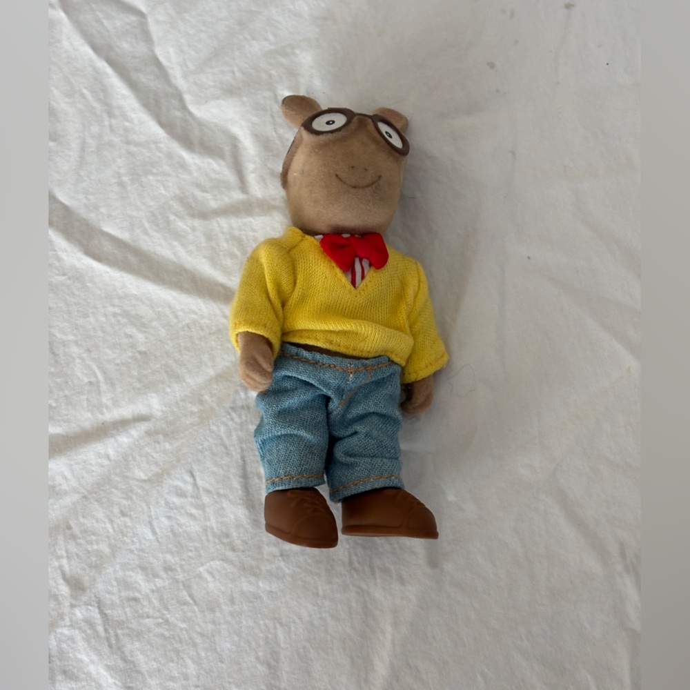 1987 Arthur Set Collection 3 Arthur Dolls 1 DW Read 1 Backpack Original PBS - Picture 6 of 15